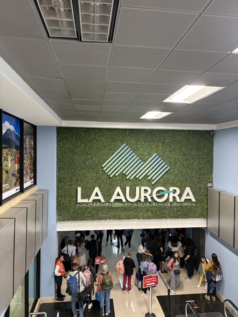 La aurora airport in guatemala city
